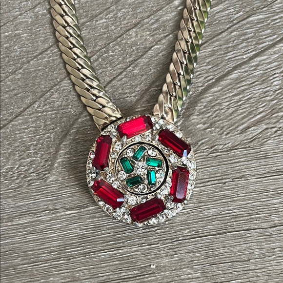 RARE Vintage 1940’s necklace & earrings MINT Estate Jewelry HIGH END - Picture 3 of 13